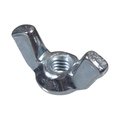 Hillman Wing Nut, #10-32, Steel, Zinc Plated 5321682